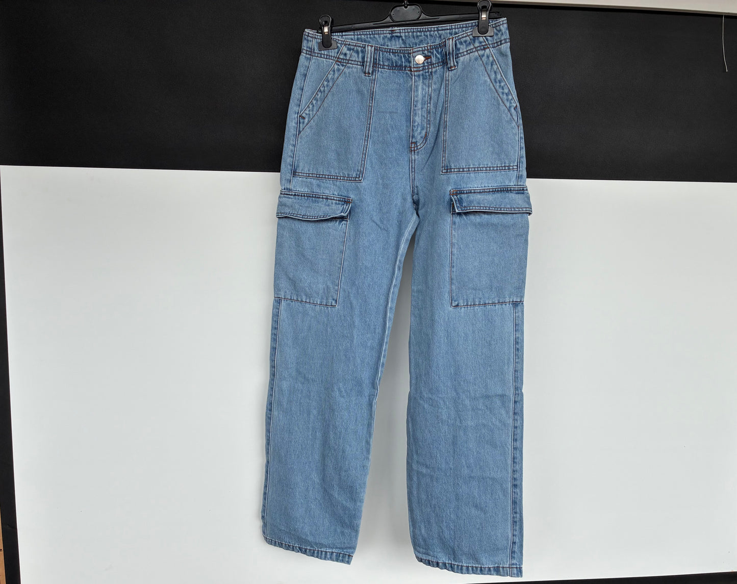 Jeans cargo denim tezenis